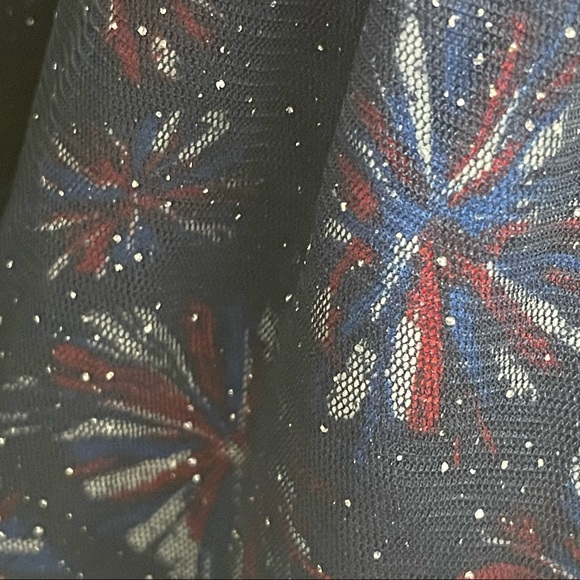 Lightning Bug Baby 4th of July Dress Size 18 Months PATRIOTIC - Picture 3 of 5